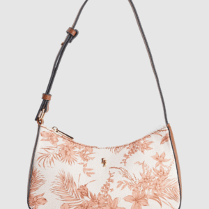 Tropical Canvas Shoulder Bag